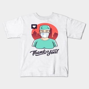 thank you doctors Kids T-Shirt